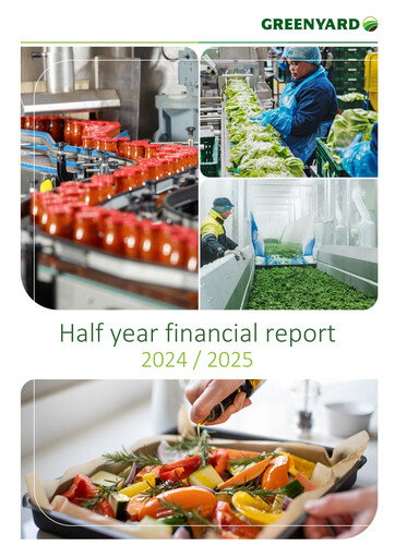Thumbnail Greenyard Half-year Report 2024-2025