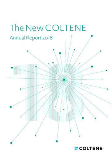 Thumbnail COLTENE Holding AG Annual Report 2018