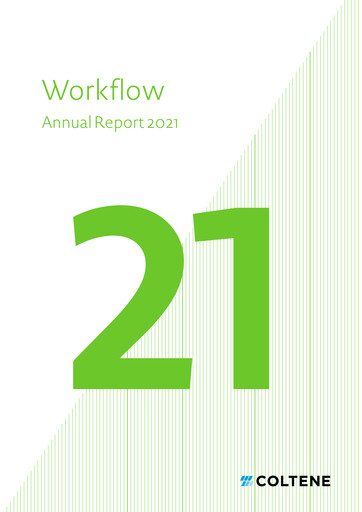 Thumbnail COLTENE Holding AG Annual Report 2021