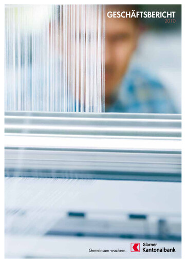 Thumbnail Glarner Kantonalbank Annual Report 2010