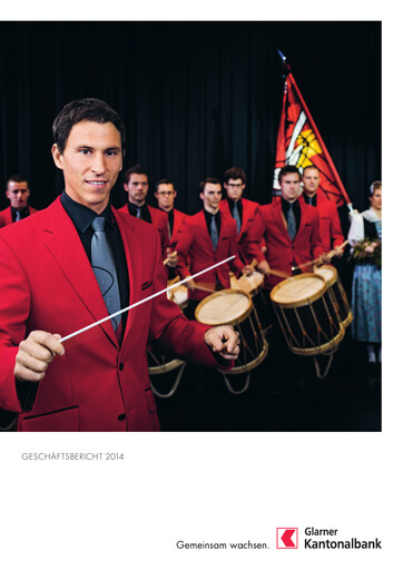 Thumbnail Glarner Kantonalbank Annual Report 2014