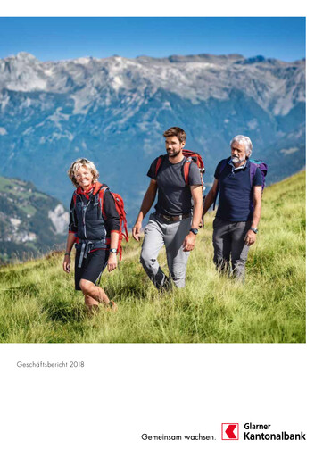 Thumbnail Glarner Kantonalbank Annual Report 2018