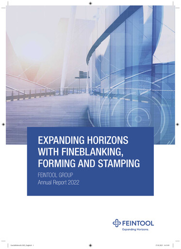 Miniature Feintool International Rapport annuel 2022