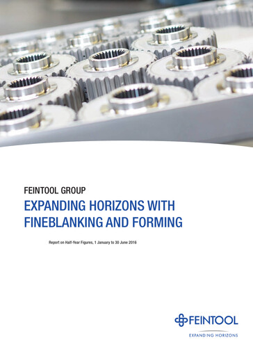 Thumbnail Feintool International Half-year Report 2016-h1