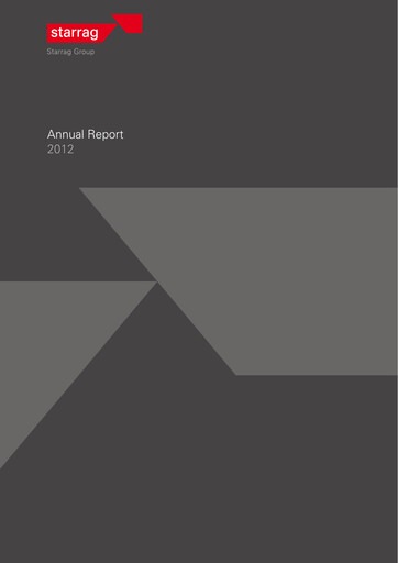 Thumbnail StarragTornos Group Annual Report 2012