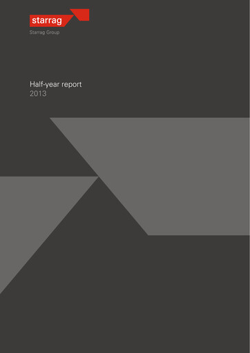 Thumbnail StarragTornos Group Half-year Report 2013-h1
