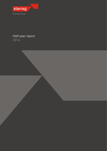 Thumbnail StarragTornos Group Half-year Report 2014-h1