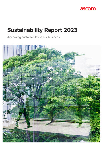 Thumbnail Ascom Holding Sustainability Report 2023