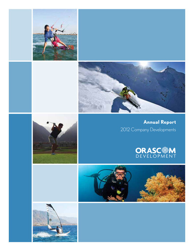 Thumbnail Orascom Development Annual Report 2012