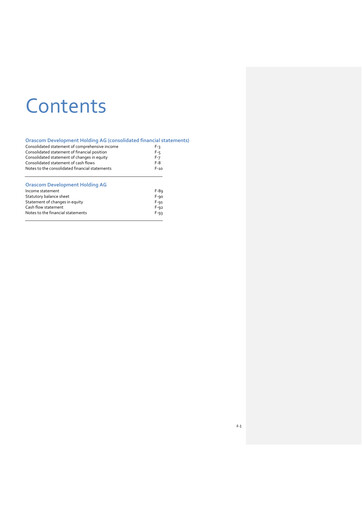 Thumbnail Orascom Development Financial Statement 2013