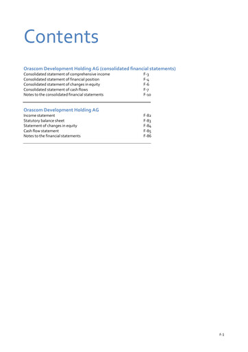 Thumbnail Orascom Development Financial Statement 2015