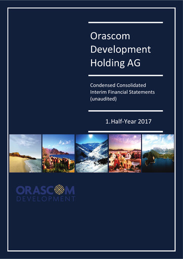 Thumbnail Orascom Development Half-year Report 2017-h1