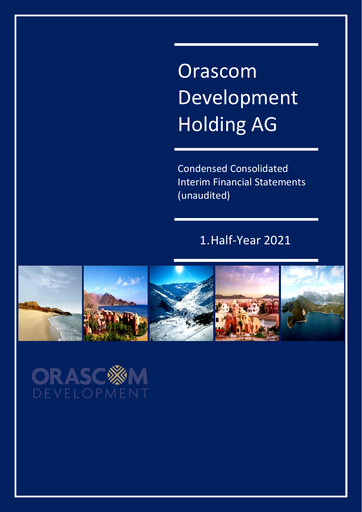 Thumbnail Orascom Development Half-year Report 2021-h1