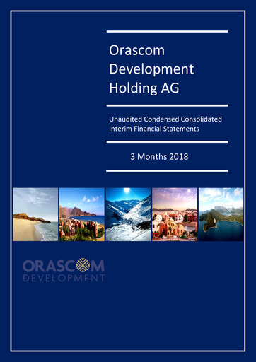 Thumbnail Orascom Development Quarterly Report 2018-q1
