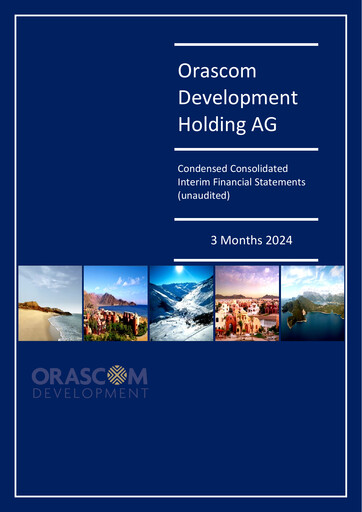 Thumbnail Orascom Development Quarterly Report 2024-q1