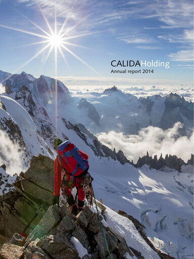 Thumbnail CALIDA Holding Annual Report 2014