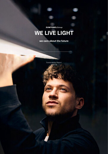 Thumbnail Zumtobel Group Sustainability Report 2024-2025