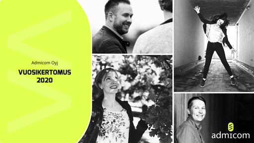 Thumbnail Admicom Oyj Annual Report 2020