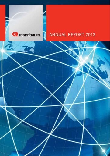 Thumbnail Rosenbauer International Annual Report 2013
