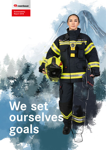 Thumbnail Rosenbauer International Sustainability Report 2018