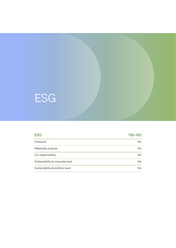 Thumbnail Bellevue Group ESG Report 2021