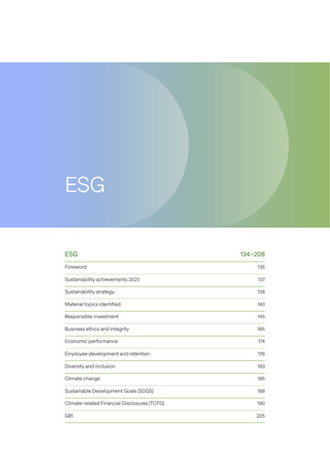 Thumbnail Bellevue Group ESG Report 2023