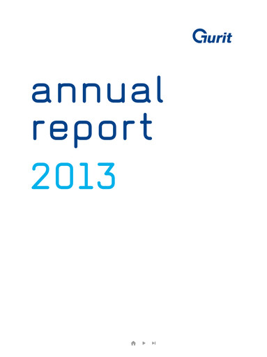 Thumbnail Gurit Holding Annual Report 2013