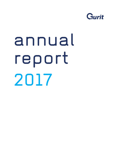 Thumbnail Gurit Holding Annual Report 2017