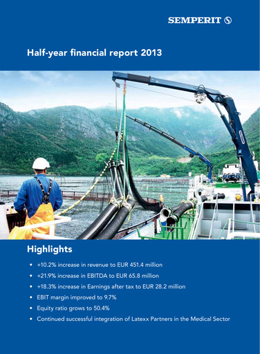 Miniature Semperit Rapport semestriel 2013-h1