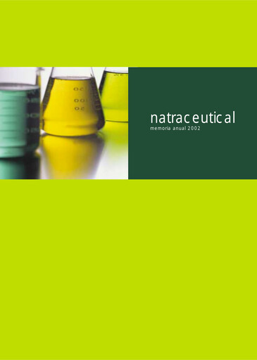 Thumbnail Laboratorio Reig Jofre Annual Report 2002