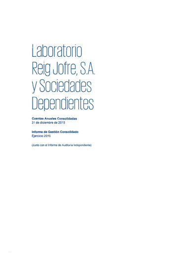 Thumbnail Laboratorio Reig Jofre Financial Statement 2015