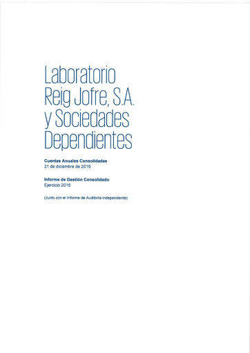 Thumbnail Laboratorio Reig Jofre Financial Statement 2016