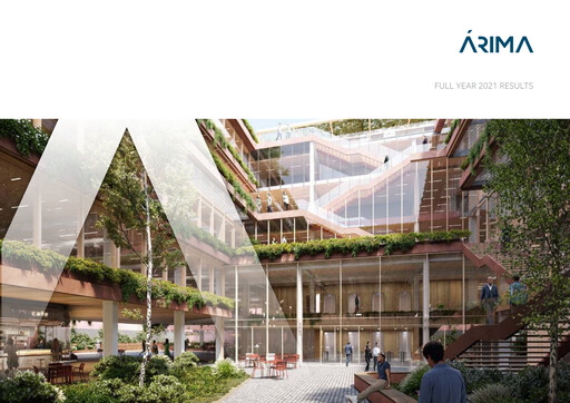 Thumbnail Árima Real Estate Financial Report 2021