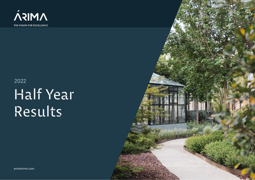 Thumbnail Árima Real Estate Half-year Report 2022-h1