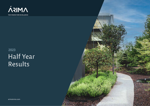 Thumbnail Árima Real Estate Half-year Report 2023-h1