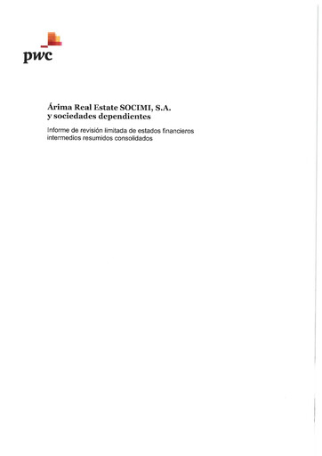 Thumbnail Árima Real Estate Half-year Report 2020-h1