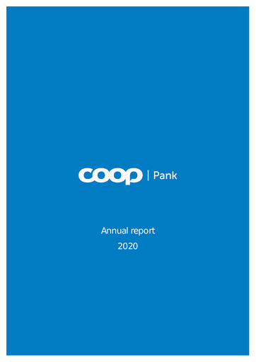 Thumbnail Coop Pank AS Annual Report 2020