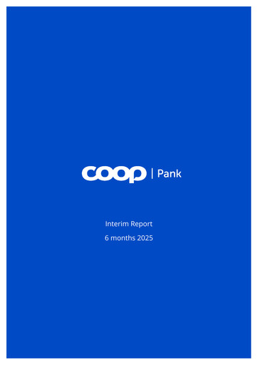 Thumbnail Coop Pank AS Half-year Report 2025-h1