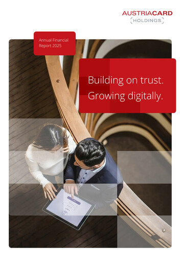 Thumbnail Austriacard Holdings Annual Report 2025
