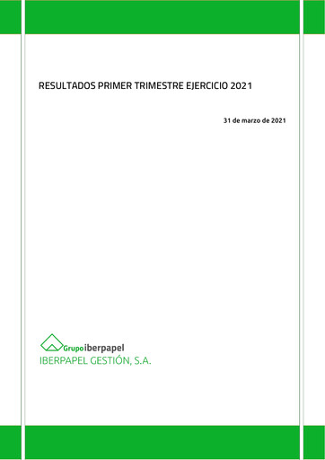 Thumbnail Iberpapel Gestión Quarterly Report 2021-q1