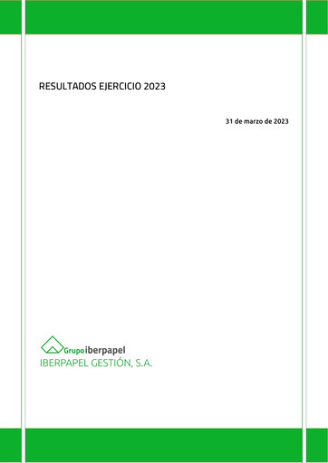 Thumbnail Iberpapel Gestión Quarterly Report 2023-q1