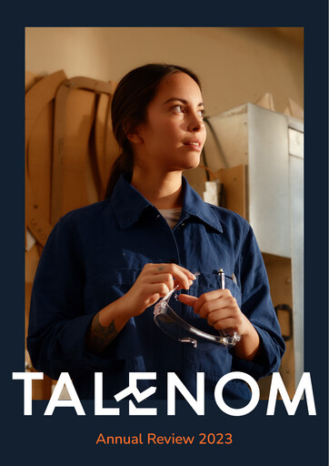 Vorschaubild Talenom Jahresbericht 2023