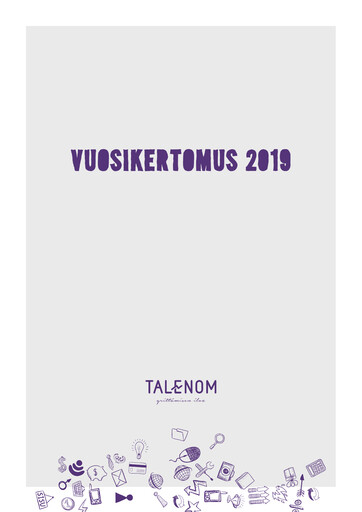 Thumbnail Talenom Annual Report 2019
