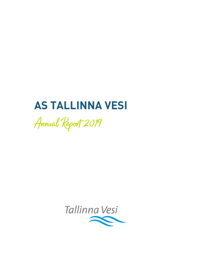 Thumbnail AS Tallinna Vesi Annual Report 2019