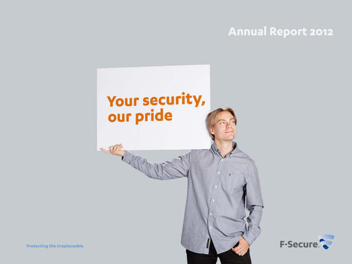Thumbnail WithSecure Oyj Annual Report 2012