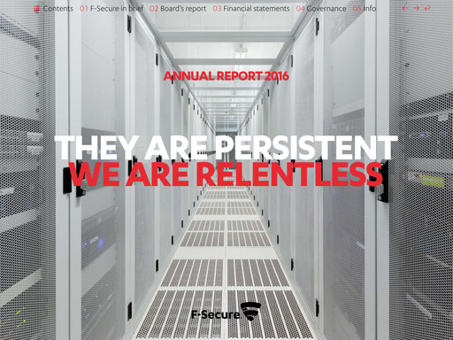 Thumbnail WithSecure Oyj Annual Report 2016