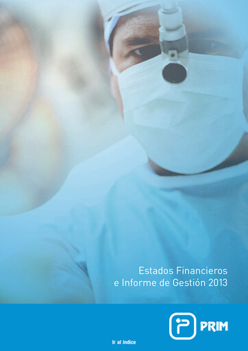 Vorschaubild Prim, S.A. Finanzmitteilung 2013