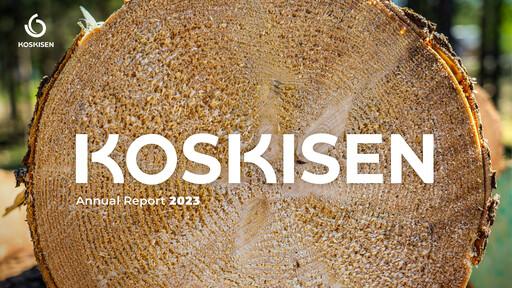 Thumbnail Koskisen Oyj Annual Report 2023