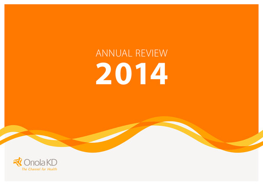Thumbnail Oriola Annual Report 2014