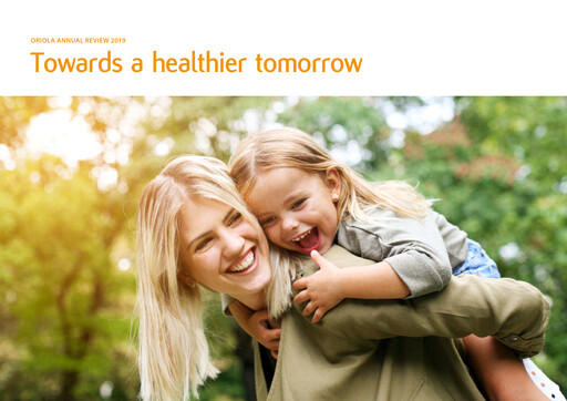 Thumbnail Oriola Annual Report 2019